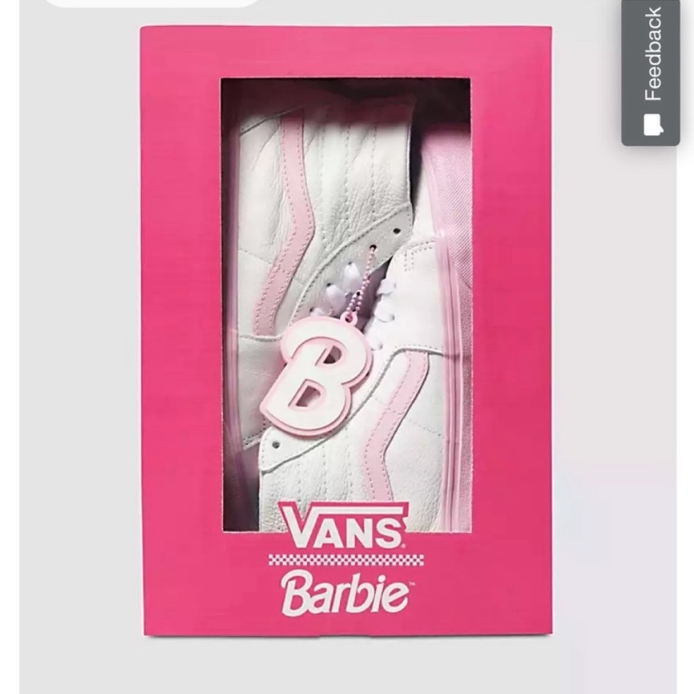 New in hand VANS X BARBIE SK8- NWT 
(NWT
HI TAPERED STACKFORM SHOE $250 - Picture 6 of 6